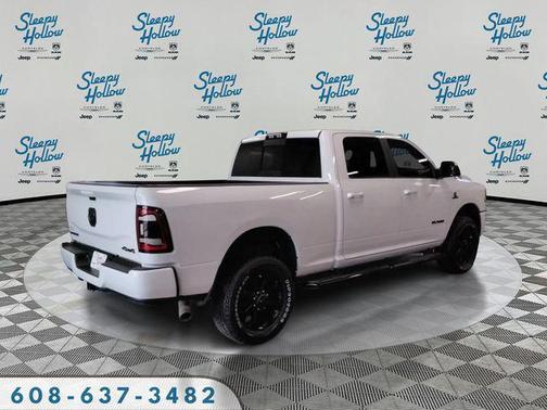 Bright White Clearcoat 2021 RAM 2500 Big Horn Crew Cab 4x4 6'4' Box