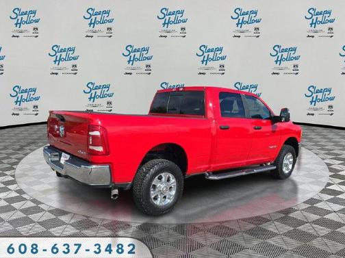 Flame Red Clearcoat 2024 RAM 2500 Big Horn Crew Cab 4x4 6'4' Box