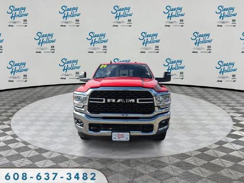 Flame Red Clearcoat 2024 RAM 2500 Big Horn Crew Cab 4x4 6'4' Box
