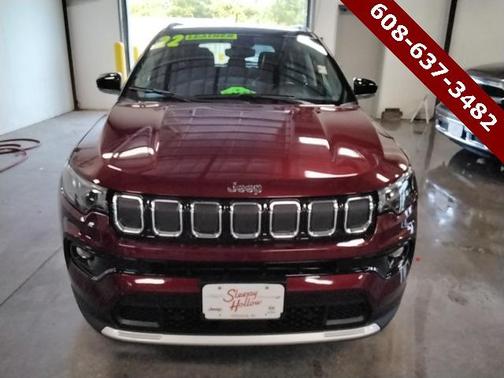 Velvet Red Pearlcoat 2022 Jeep Compass Limited
