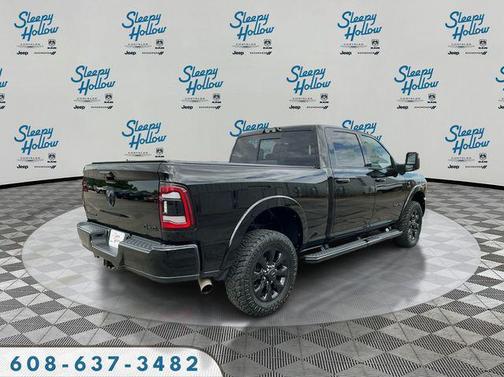Diamond Black Crystal Pearlcoat 2024 RAM 2500 Limited Crew Cab 4x4 6'4' Box