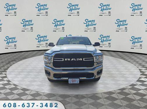 Bright White Clearcoat 2019 RAM 2500 Big Horn Crew Cab 4x4 6'4' Box
