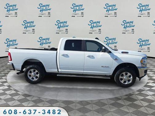 Bright White Clearcoat 2019 RAM 2500 Big Horn Crew Cab 4x4 6'4' Box
