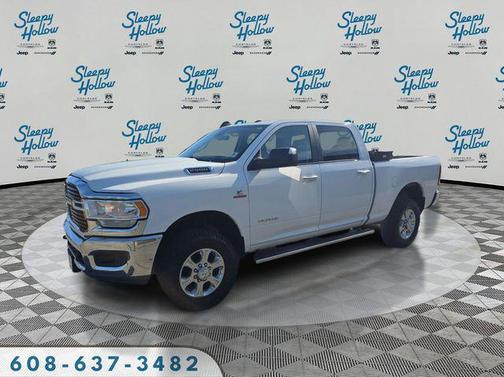 Bright White Clearcoat 2019 RAM 2500 Big Horn Crew Cab 4x4 6'4' Box