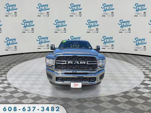 Billet Silver Metallic Clearcoat 2024 RAM 3500 Tradesman Crew Cab 4x4 8' Box