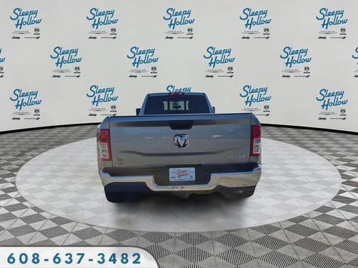 Billet Silver Metallic Clearcoat 2024 RAM 3500 Tradesman Crew Cab 4x4 8' Box