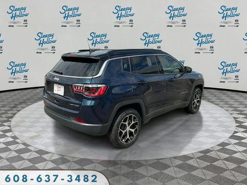 Fathom Blue Pearlcoat 2024 Jeep Compass Limited