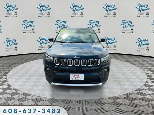 Fathom Blue Pearlcoat 2024 Jeep Compass Limited