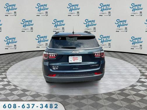 Fathom Blue Pearlcoat 2024 Jeep Compass Limited