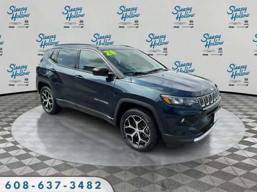 Fathom Blue Pearlcoat 2024 Jeep Compass Limited