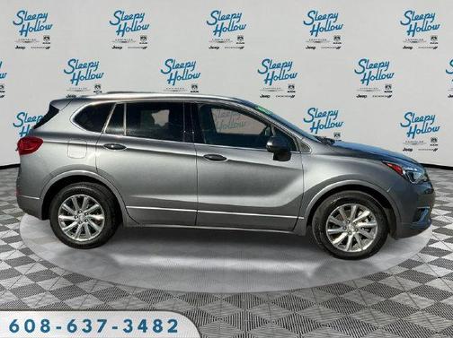 Satin Steel Gray Metallic 2019 Buick Envision Essence