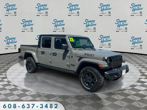 Sting-Gray Clearcoat 2023 Jeep Gladiator Willys 4x4