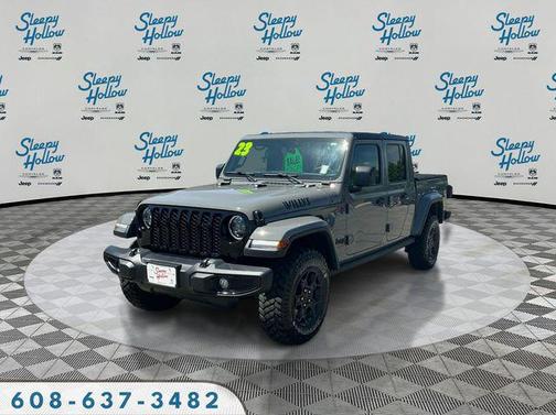 Sting-Gray Clearcoat 2023 Jeep Gladiator Willys 4x4