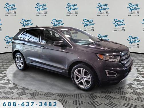 Magnetic Metallic 2016 Ford Edge Titanium