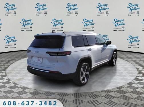 Bright White Clearcoat 2023 Jeep Grand Cherokee L Limited