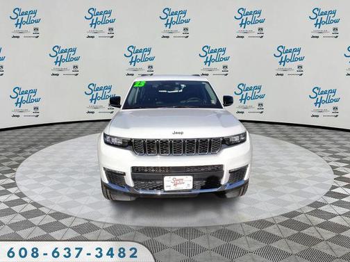 Bright White Clearcoat 2023 Jeep Grand Cherokee L Limited