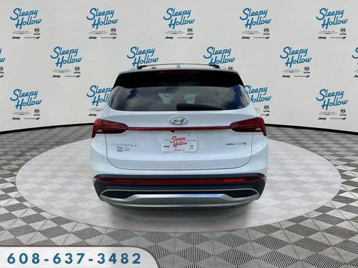 Serenity White Pearl 2023 Hyundai SANTA FE HEV SEL Premium