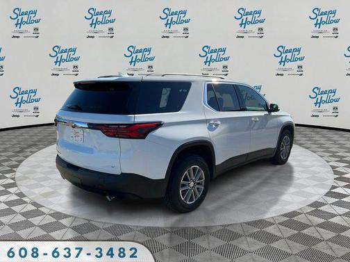 Summit White 2023 Chevrolet Traverse LT Cloth
