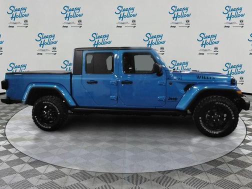 Hydro Blue Pearlcoat 2024 Jeep Gladiator Willys