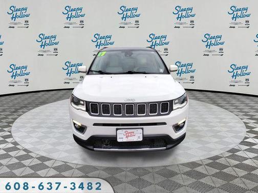 White Clearcoat 2017 Jeep New Compass Limited