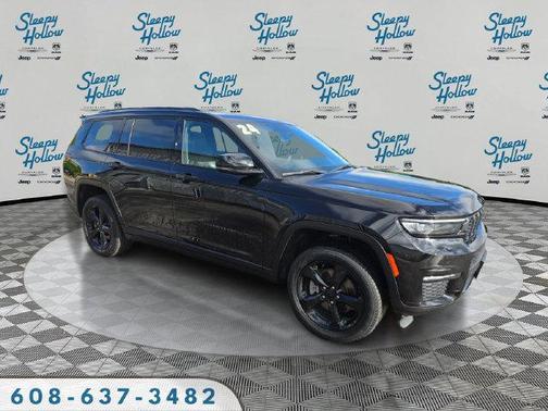 Diamond Black Crystal Pearlcoat 2024 Jeep Grand Cherokee L Limited