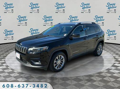 Diamond Black Crystal Pearlcoat 2019 Jeep Cherokee Latitude Plus