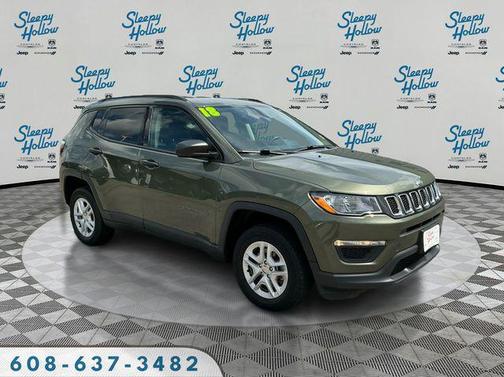 Olive Green Pearlcoat 2018 Jeep Compass Sport