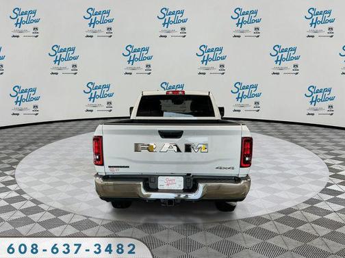Bright White Clearcoat 2026 RAM 2500 Big Horn Crew Cab 4x4 6'4' Box