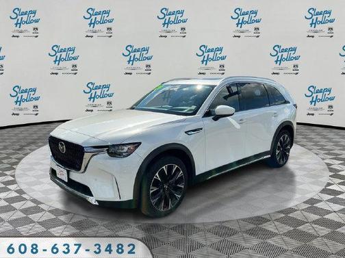 Rhodium White Premium 2024 Mazda CX-90 PHEV Premium