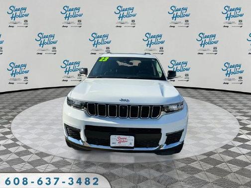 Bright White Clearcoat 2023 Jeep Grand Cherokee L Limited