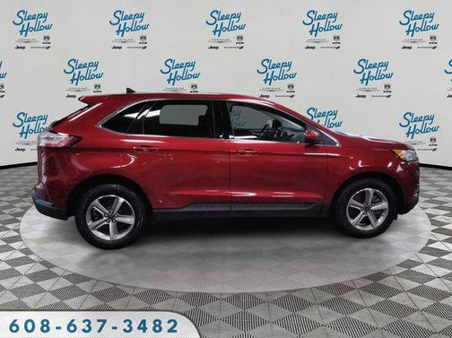 Rapid Red Metallic Tinted Clearcoat 2021 Ford Edge SEL