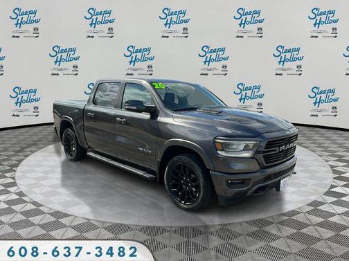 Granite Crystal Metallic Clearcoat 2020 RAM 1500 Laramie