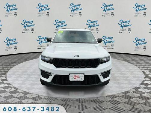 Bright White Clearcoat 2024 Jeep Grand Cherokee Limited