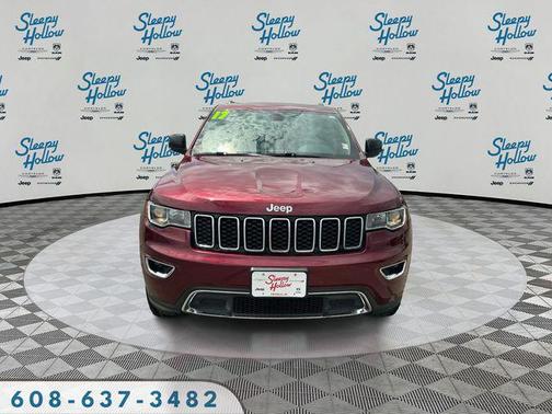 Velvet Red Pearlcoat 2017 Jeep Grand Cherokee Limited