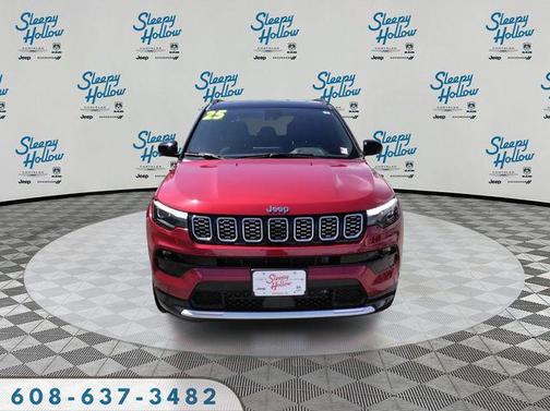 Red Hot Pearlcoat 2025 Jeep Compass Limited
