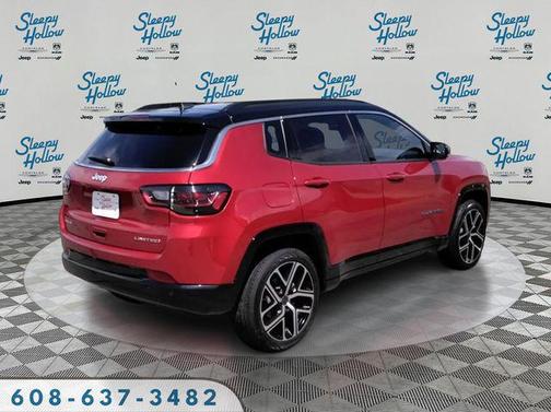 Red Hot Pearlcoat 2025 Jeep Compass Limited
