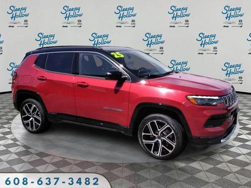 Red Hot Pearlcoat 2025 Jeep Compass Limited