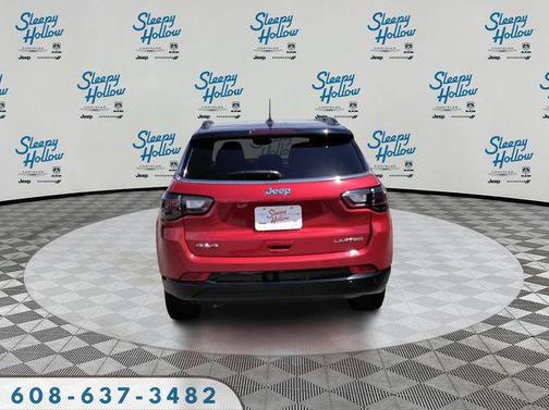 Red Hot Pearlcoat 2025 Jeep Compass Limited