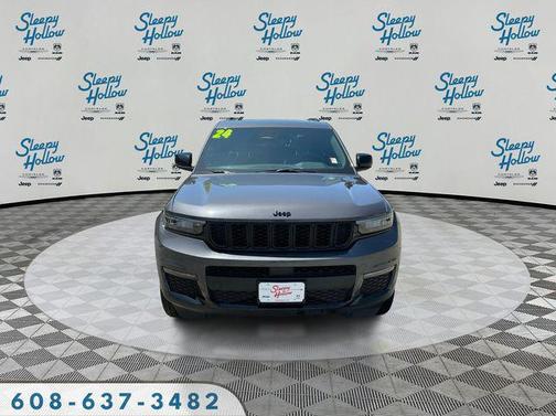 Baltic Gray Metallic Clearcoat 2024 Jeep Grand Cherokee L Limited