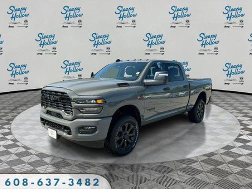 Ceramic Gray Clearcoat 2026 RAM 2500 Big Horn Crew Cab 4x4 6'4' Box