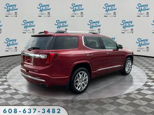 Cayenne Red Tintcoat 2022 GMC Acadia Denali