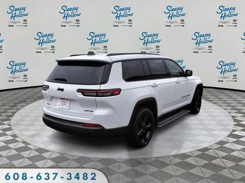 Bright White Clearcoat 2023 Jeep Grand Cherokee L Limited
