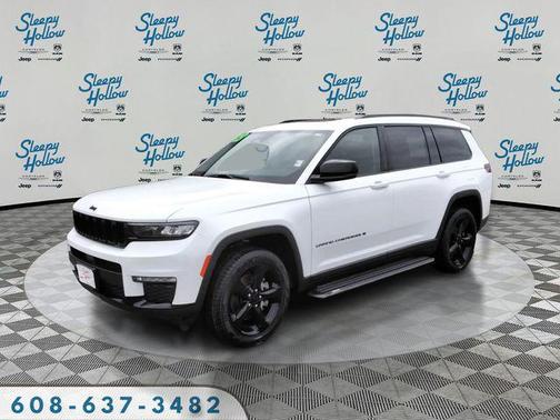 Bright White Clearcoat 2023 Jeep Grand Cherokee L Limited