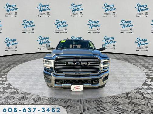 Billet Silver Metallic Clearcoat 2022 RAM 3500 Laramie Mega Cab 4x4 6'4' Box