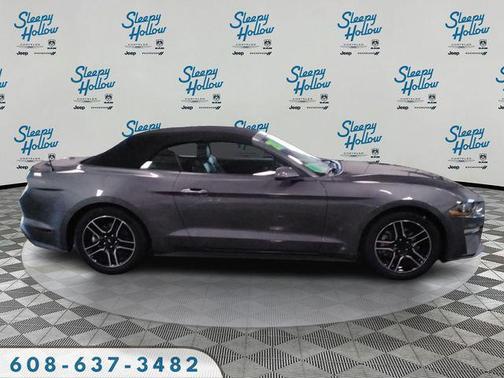 Carbonized Gray Metallic 2021 Ford Mustang EcoBoost