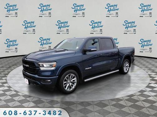 Patriot Blue Pearlcoat 2021 RAM 1500 Laramie