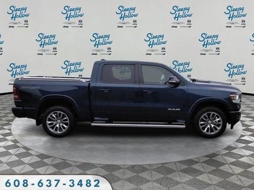 Patriot Blue Pearlcoat 2021 RAM 1500 Laramie