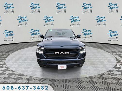 Patriot Blue Pearlcoat 2021 RAM 1500 Laramie