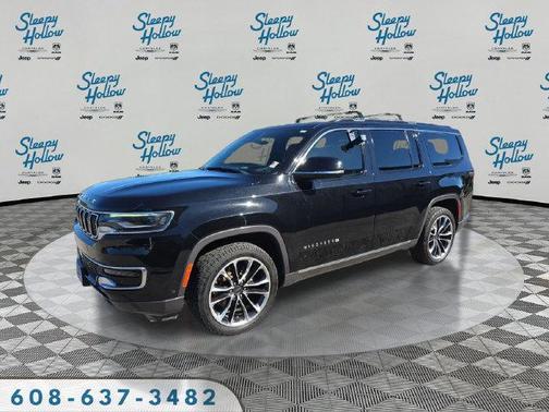 Diamond Black Crystal Pearlcoat 2022 Jeep Wagoneer Series III 4x4