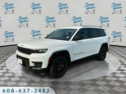Bright White Clearcoat 2024 Jeep Grand Cherokee L Altitude